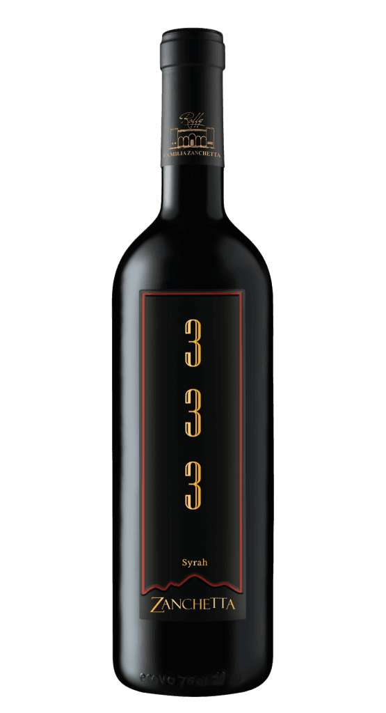 Botella 333 Syrah, Zanchetta
