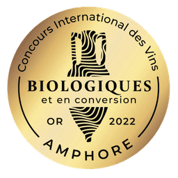 Medalla de Oro, Concours International des Vins Biologiques et en Conversion, Amphore 2022