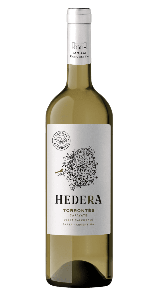 Botella Hedera Torrontés, Cafayate, Salta